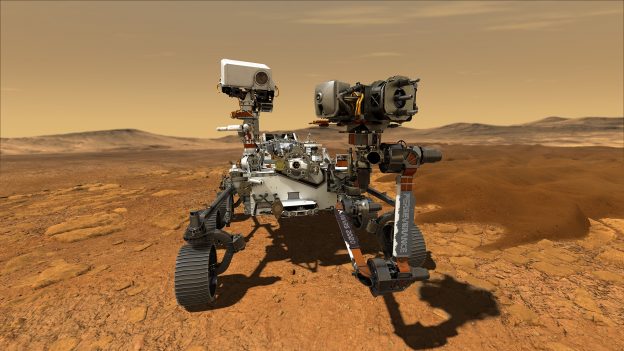 NASA’s Perseverance rover operating on the surface of Mars